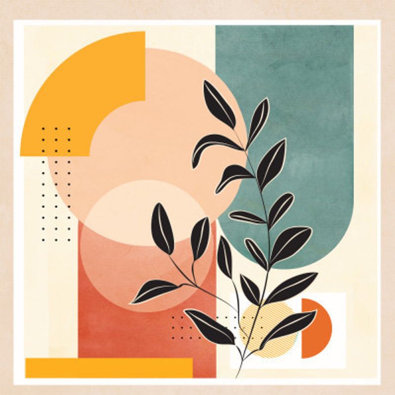 Geometric Flora Dance