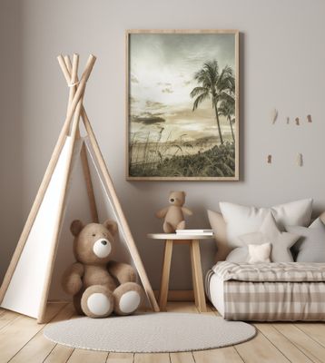 BONITA BEACH Vintage Sunset