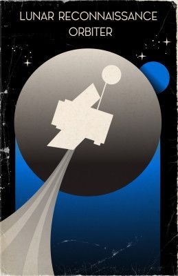 Lunar Reconnaissance Orbiter Space Art