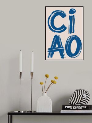 Bold Blue Ciao