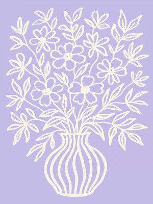 Lilac Blossom Vase
