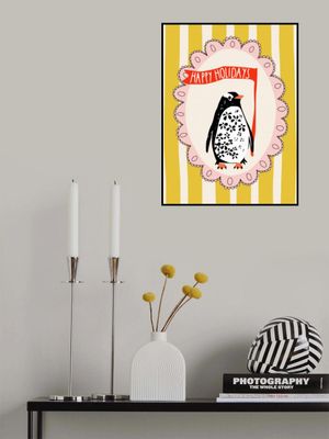 Festive Penguin Portrait