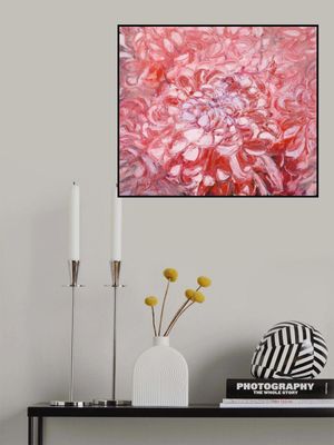 chrysanthemum oil on canvas