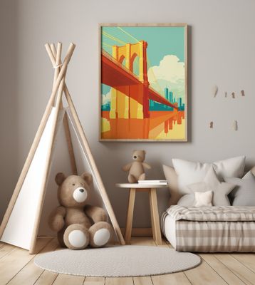 New York Brooklyn Bridge