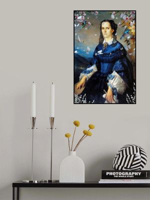 Lady Blue Hummingbird Blooms