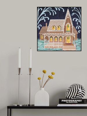 Sweet gingerbread house