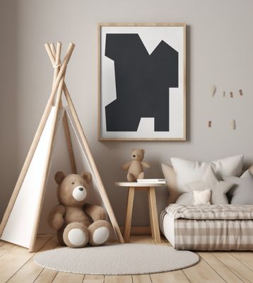 Black and white geometry 6