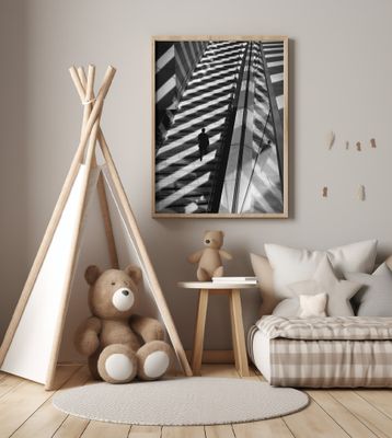 Walking light and shadows