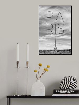 PARIS Eiffel Tower | Text &amp; Skyline