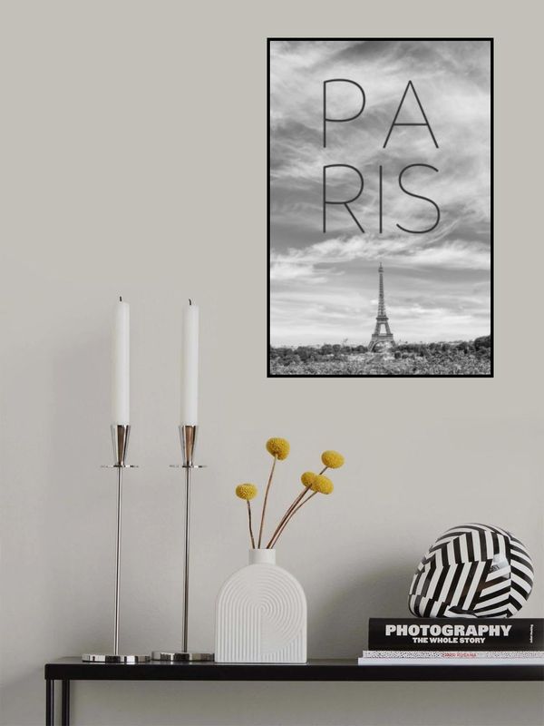 PARIS Eiffel Tower | Text &amp; Skyline