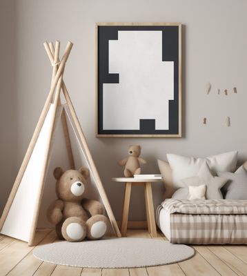 Black and white geometry 1