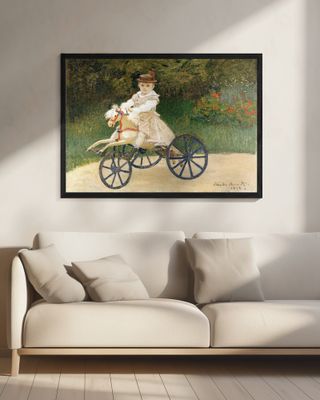 Jean Monet On His Hobby Horse (1872) By Claude Monet