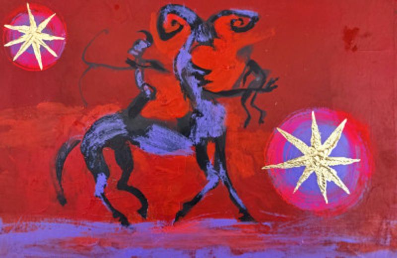 Centauress and Her Family