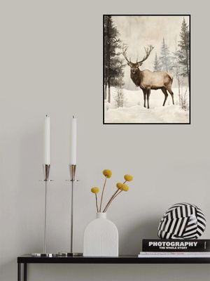 Elk Winter Nostalgia
