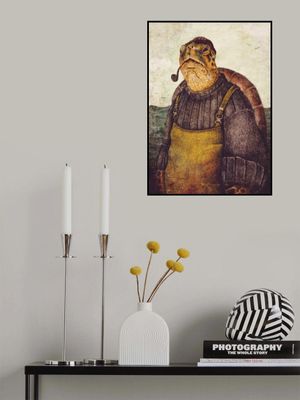 Vintage Stylish Turtle