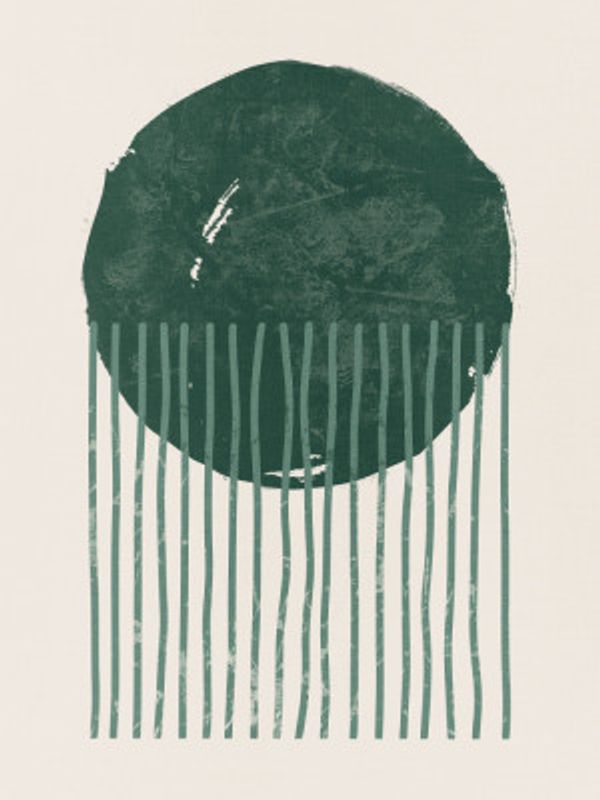 Emerald Round Jellyfish