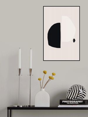 Black And White Geometric Shapes