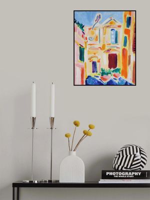 Streets of Rome no. IIi, Tamara Jare, oil on canvas