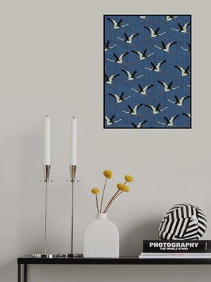 Vintage Flamingo Print