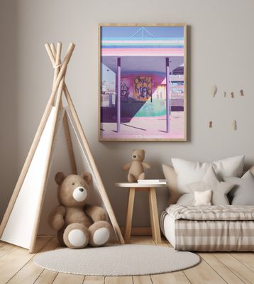 Pink Gas Station Las Vegas