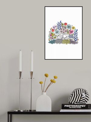 Lamb in the midst of Flowers