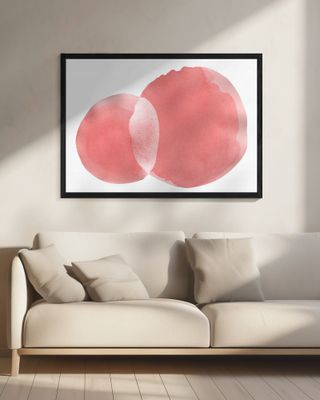 Minimal Pink Abstract 06