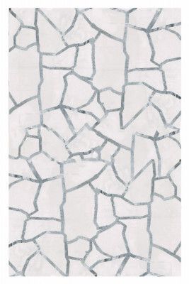 Crystalline Path Abstract Stone Pattern Art Print