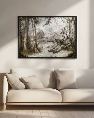 READING UNDER A TREE