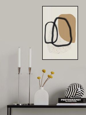 Organic Shapes And Earthy Tones