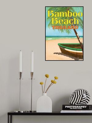 Bamboo Beach Thailand Vintage Travel