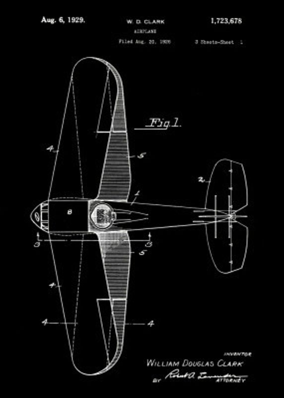 Airplane Patent 1926