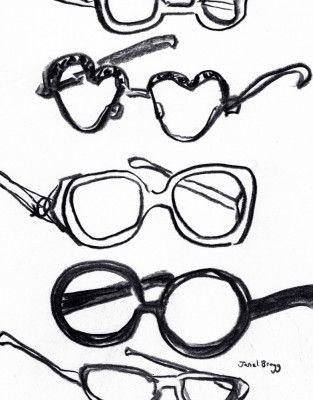 Eyeglasses In Charcoal