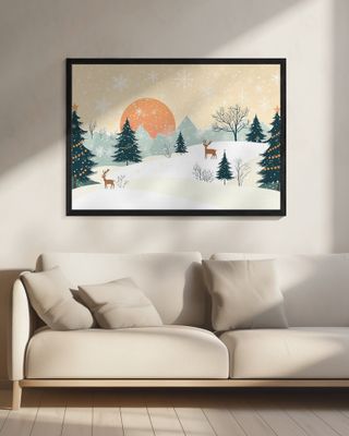 Pictufy Christmas Illustration Landscape