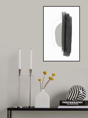 Monochrome Brushstrokes