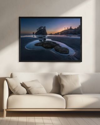 twilight at second beach