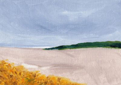 Nature Scene With A Blue Sky