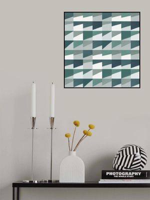 Mid Century Grid Pattern Seven