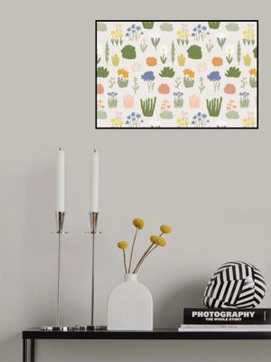 Flower meadow pattern