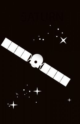 Retro Space Satallite