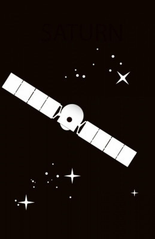 Retro Space Satallite