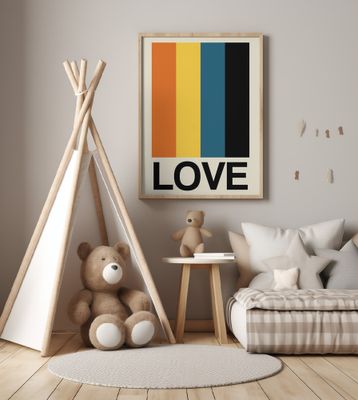 Retro Stripe LOVE Sundaze