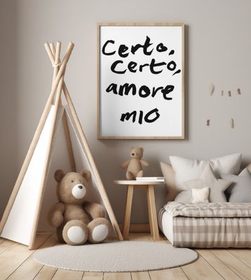 Certo, Certo, Amore Mio