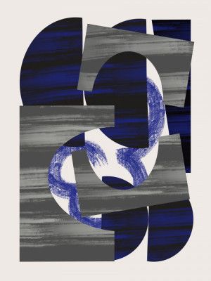 Abstract Stripe Minimal Collage 27