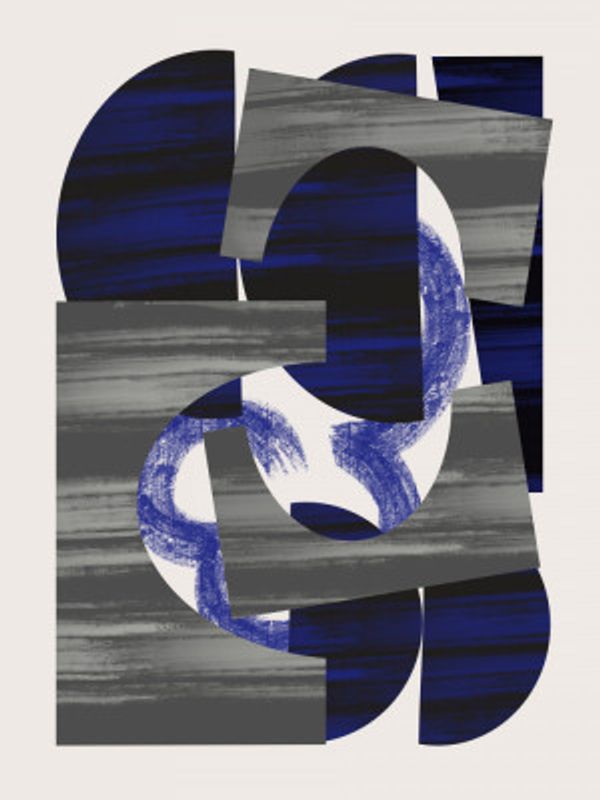 Abstract Stripe Minimal Collage 27