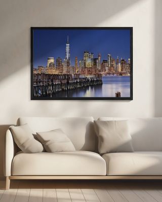 Manhattan Skyline at night