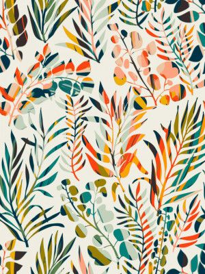 Colorful Leaves Pattern