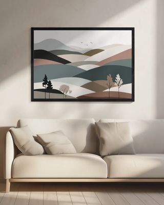 Abstract Rolling Hills