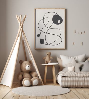 Expressionist forms and lines 6