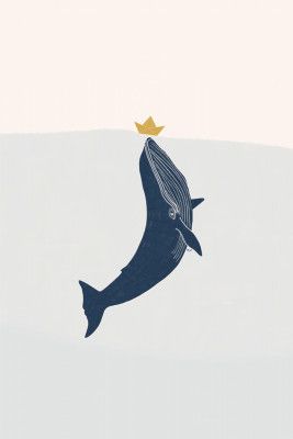 Blue Whale Sailing Boat