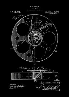 Film Reel Patent 1915